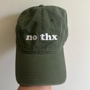 No thx baseball cap.